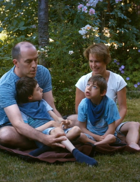 Axel, Stefanie, Jonas and Felix Lankenau